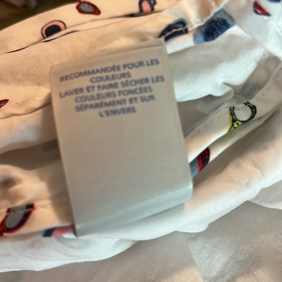 BODEN Size 12 R Wrap-Dress VNeck ShortSleeve Cotton Sunglasses Print Kitsch - Picture 10 of 16